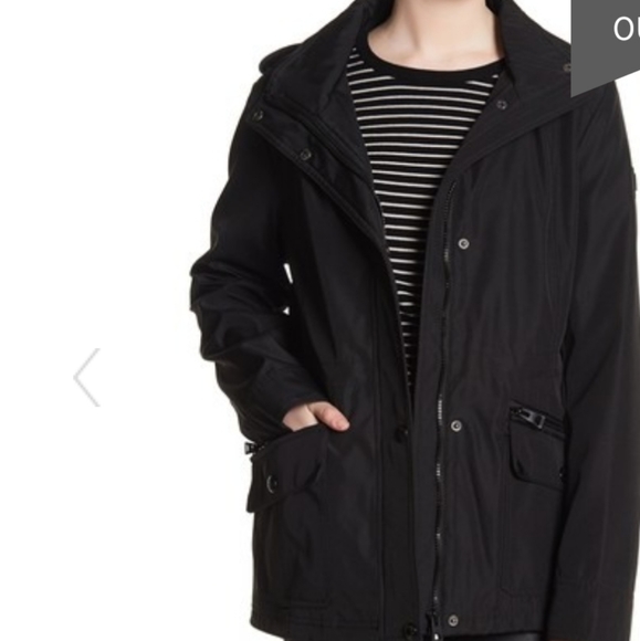 Guess Jackets & Blazers - GUESS Hooded Anorak Jacket black women's